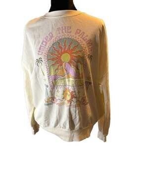 Z Supply Under the Palms Oversized Graphic Sweatshirt